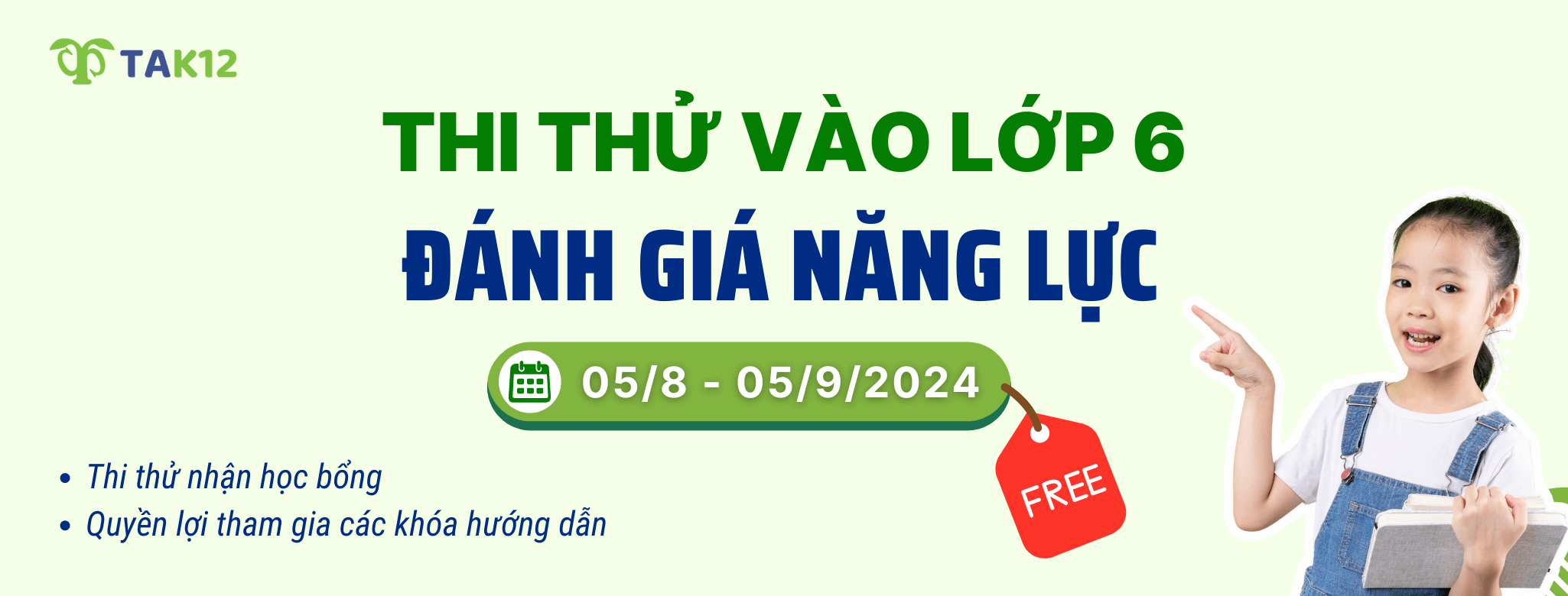 Thi thử ĐGNL vào lớp 6